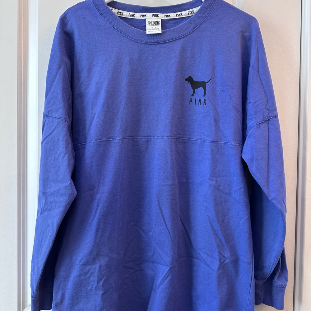 Victoria's Secret PINK Purple Long Sleeve Sweater
